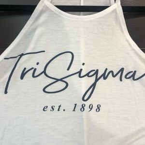 TRI SIGMA halter tank